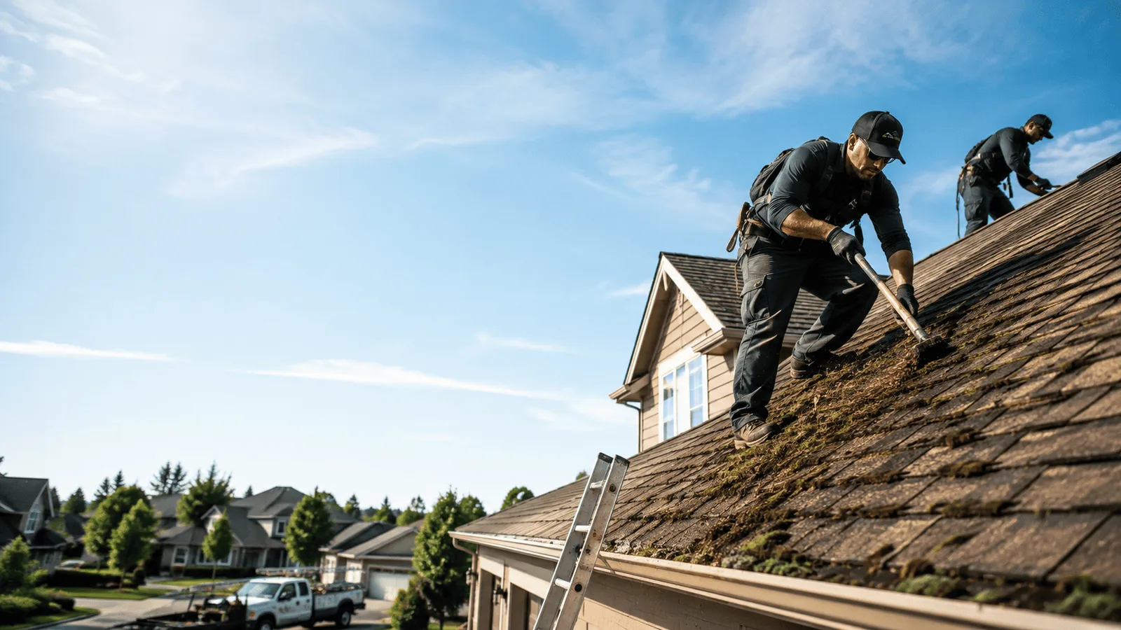 Roof Moss Removal in Alexander, AR near me